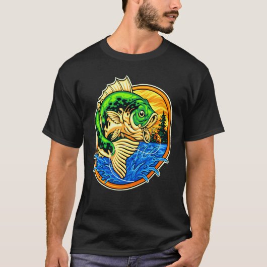 大きな魚 s tシャツ (正面)