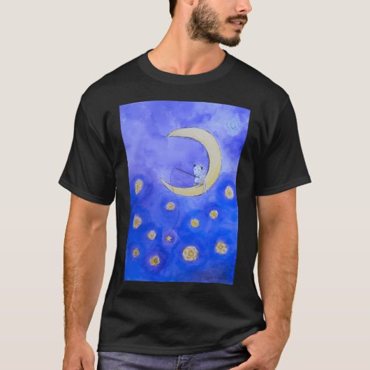 大きな魚 Tシャツ (正面)