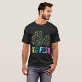 大きな魚 Tシャツ (正面フル)