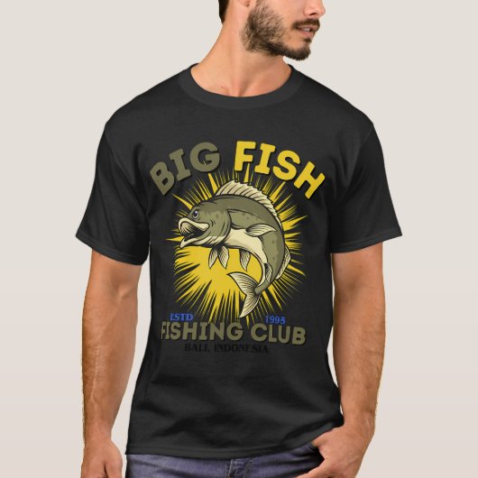 大きな魚 Tシャツ (正面)