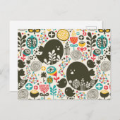 大きな鳥 ポストカード (正面/裏面)