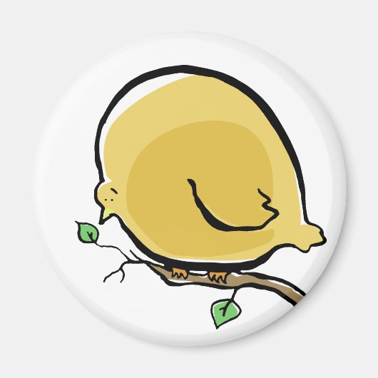 大きな鳥 マグネット (正面)