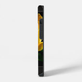 大きな黄色いバラ iPhoneケース (左側面)