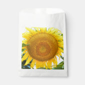 大きな黄色のひまわりフローラありがとう フェイバーバッグ (正面)