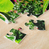 大きな黄色のひまわり ジグソーパズル (側面)