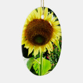 大きな黄色のひまわり セラミックオーナメント (右)