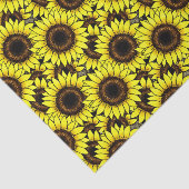 大きな黄金色のひまわり 薄葉紙 (詳細)