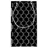 大きな黒いホタテ スモールペーパーバッグ (裏面)