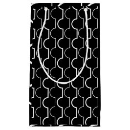 大きな黒いホタテ スモールペーパーバッグ