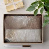 大きな黒い四角い鼻ティッシュとゴールデンドードル 薄葉紙 (ギフト)