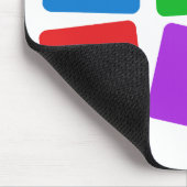 大きな鼻口腔 マウスパッド (コーナー)