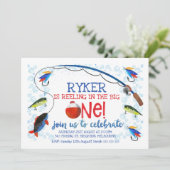 大きな1つの誕生日の招待でリーリング 招待状 (スタンド正面)