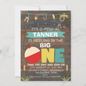 大きな1歳の誕生日招待状 招待状 (正面)