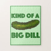 大きな（ディール）グリーンコーシェードリルの一種 ジグソーパズル (縦)