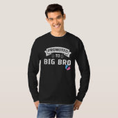 大きなBroジェンダーに昇進しおもしろいて、ピンクまたはBlを明らかにする Tシャツ (正面フル)