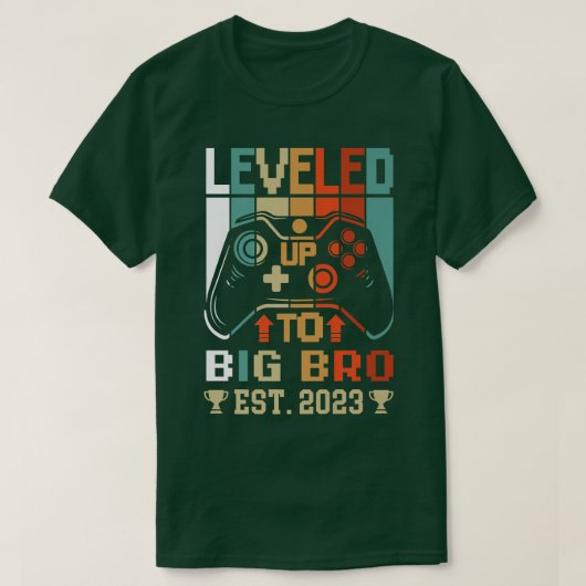 大きなBro Estまで平準化 Tシャツ (デザイン正面)