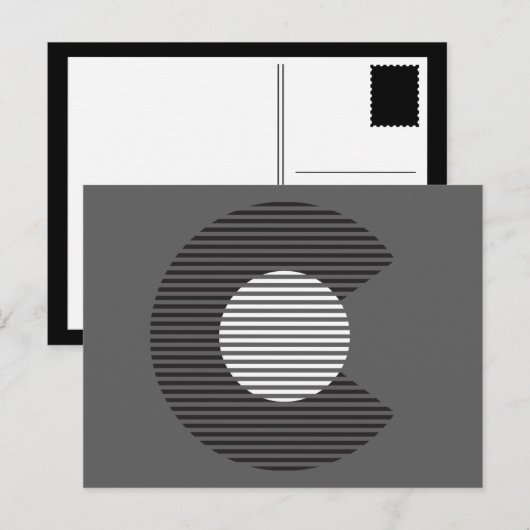 大きなC ポストカード (正面/裏面)