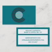 大きなc 名刺 (正面/裏面)