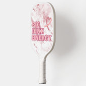 大きなDinkエネルギー乳癌認識度 ピックルボールラケット (左)