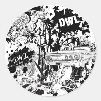 大きなDWL ラウンドシール