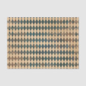 大きなHarlequinダイヤモンドパターン 薄葉紙 (正面)