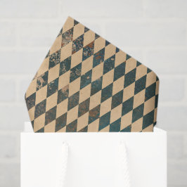 大きなHarlequinダイヤモンドパターン 薄葉紙