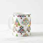 大きなMCMクリスマスツリー コーヒーマグカップ (正面左)