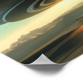 大きなUFOコンセプト ポスター (角)