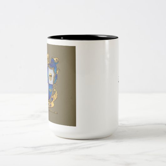 大きはっきりしたく、大きい ツートーンマグカップ (中央)