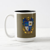 大きはっきりしたく、大きい ツートーンマグカップ (左)