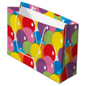 大きはっきりしたなバルーンの基本色 ラージペーパーバッグ (正面アングル)