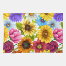 大きはっきりしたな植物カラフルの花