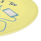 大きもしすぎる、あなたは古すぎる音楽のおもしろい引用文 カッティングボード (角)