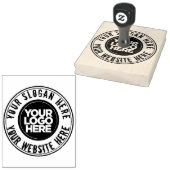 大きグランジ動揺してい丸いロパーソナライズされたゴ ラバースタンプ (押印)