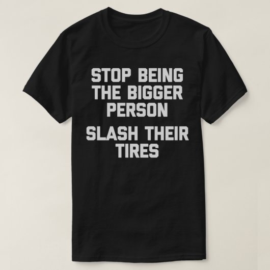 大きストップい人であること Tシャツ (デザイン正面)