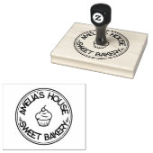 大きパーソナライズされたなはっきりした自家製ロゴカスタム ラバースタンプ (押印)