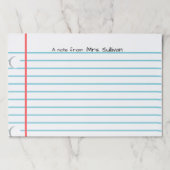 大きパーソナライズされたなティアウェイ紙パッド ペーパーパッド (正面)