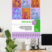 大きフランスのなポスター販売のためのブルドッグパピー ポスター (ホームオフィス)