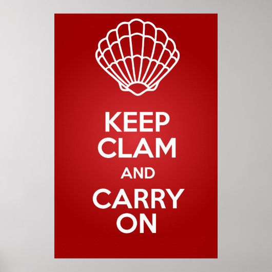 大き保いパロディのポスターのクラムとオン150 DPI ポスター (正面)