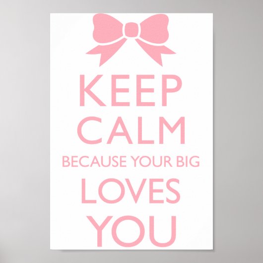 大き保な人が好きだから落ち着け ポスター (正面)