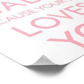 大き保な人が好きだから落ち着け ポスター (角)