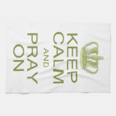 大き保な命令に祈おいて落ち着き王室のて キッチンタオル (横)