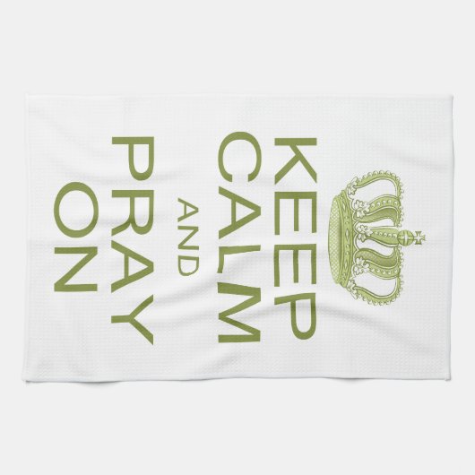 大き保な命令に祈おいて落ち着き王室のて キッチンタオル (横)