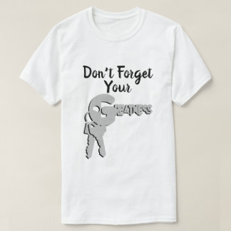 大き忘れさいTシャツを着るな Tシャツ