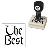 大き最高のなゴム印wハンドル ラバースタンプ (押印)