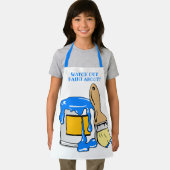 大き絵を描なめちゃくちゃ エプロン (インサイチュ)