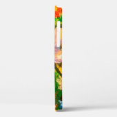 大き絵画なカラフルの山の花 Case-Mate iPhoneケース (裏面 / 左)