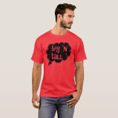 大き考えいTシャツ(DalDesignNZ) Tシャツ (正面フル)