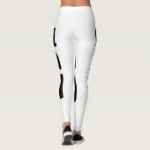 大き考えなボッチェボールのスポーツデザイン レギンス (裏面)