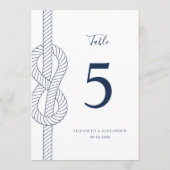 大き航海のなノッ結婚トロープのテーブル番号 (裏面)